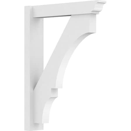 Ekena Millwork Balboa Architectural Grade PVC Outlooker with Traditional Ends, 5"W X 24"D X 32"H OUTP05X24X32BOA01